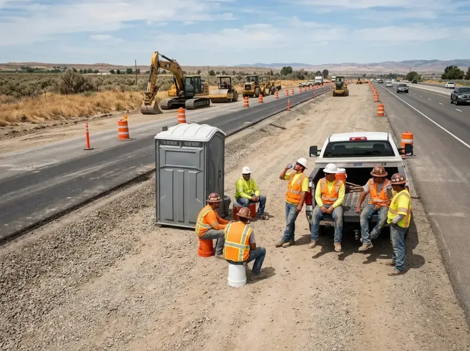 highway-road-construction-crew-007 — frequently asked questions, Porta Potty and Restroom Rentals in Hendron, KY